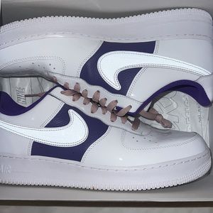 Custom Nike Air Force 1s “Purple Dranks 2021”